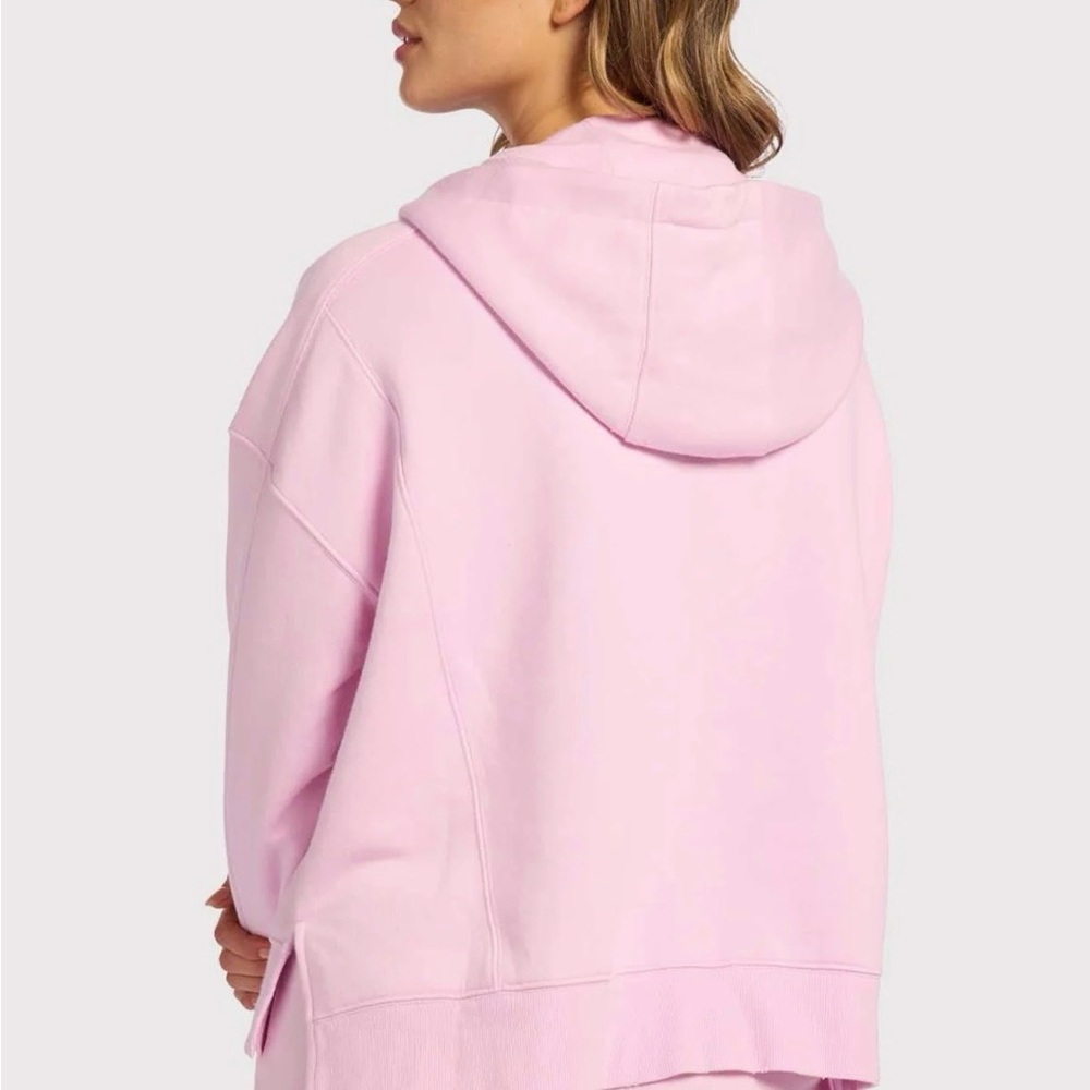 Nuuds vintage fleece Downtime quarter zip in Bon Bon size medium - Picture 10 of 11